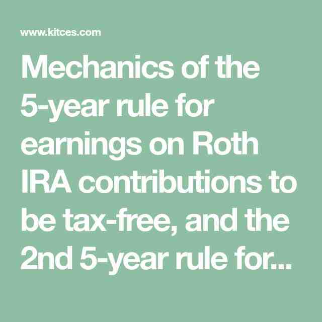 Can I withdraw from my Roth IRA after 5 years?