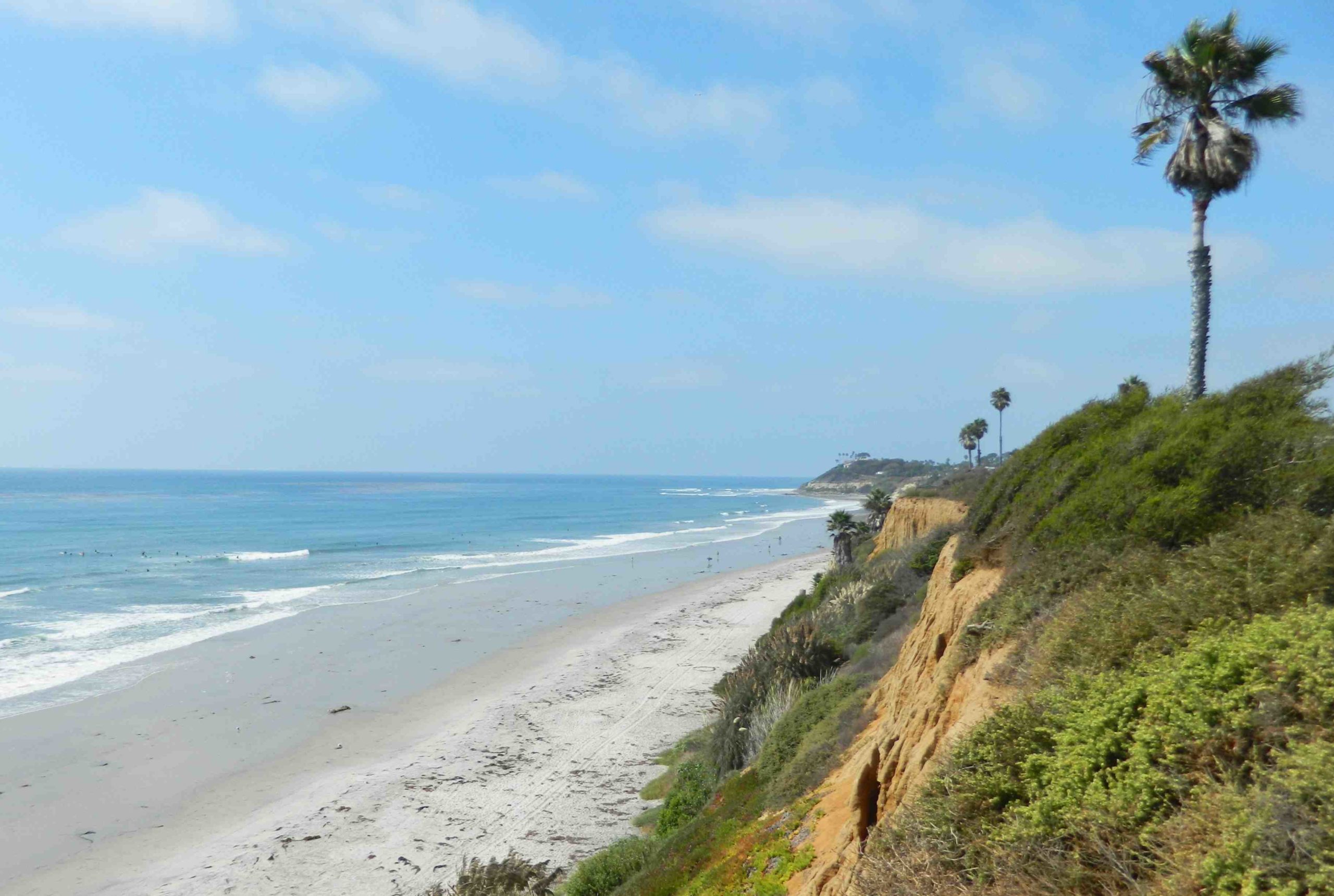 Does Encinitas beach have fire pits?