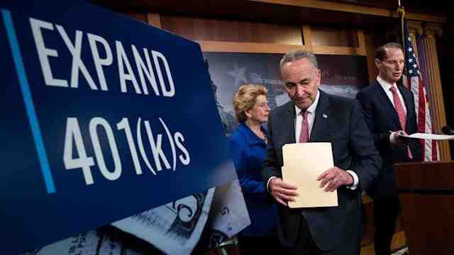 What percentage of the population has a 401k?