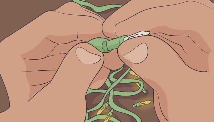 Why do only half Christmas lights work?