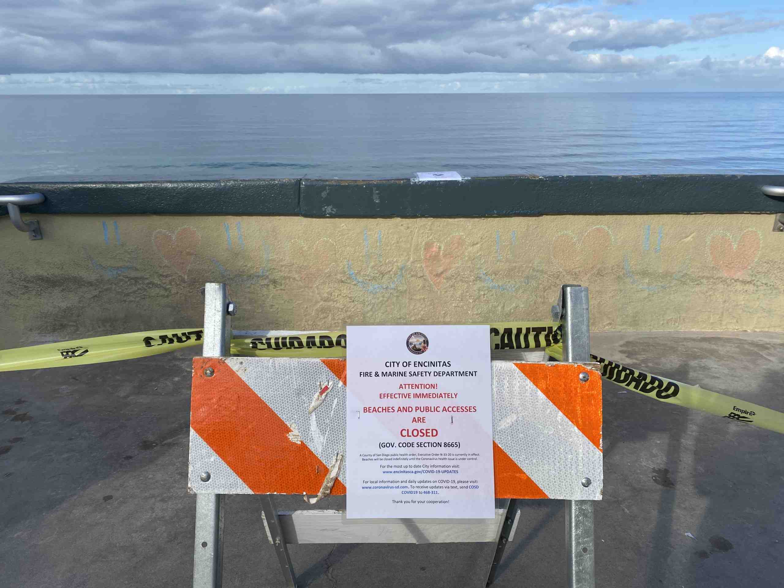 Why is Moonlight Beach famous?